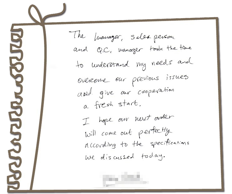 Customer feedback using lashes941118.jpg